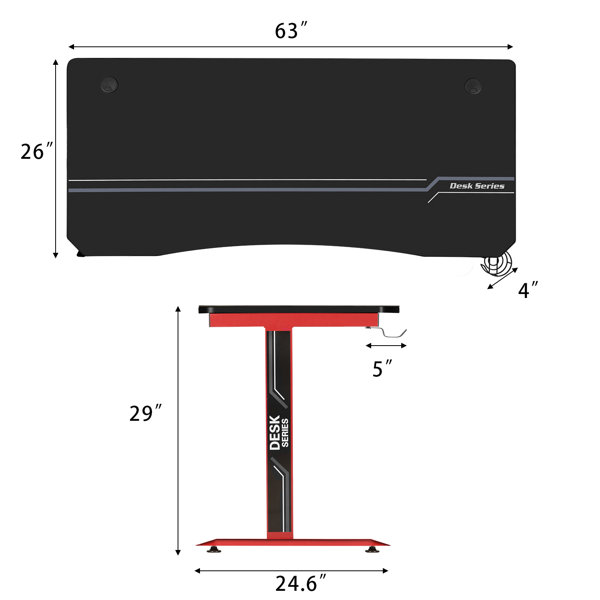 Inbox Zero Desk & Reviews Wayfair